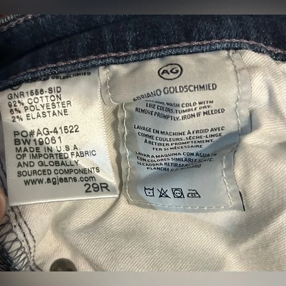 AG High-Rise Stevie Straight Ankle Jeans - Picture 5 of 5